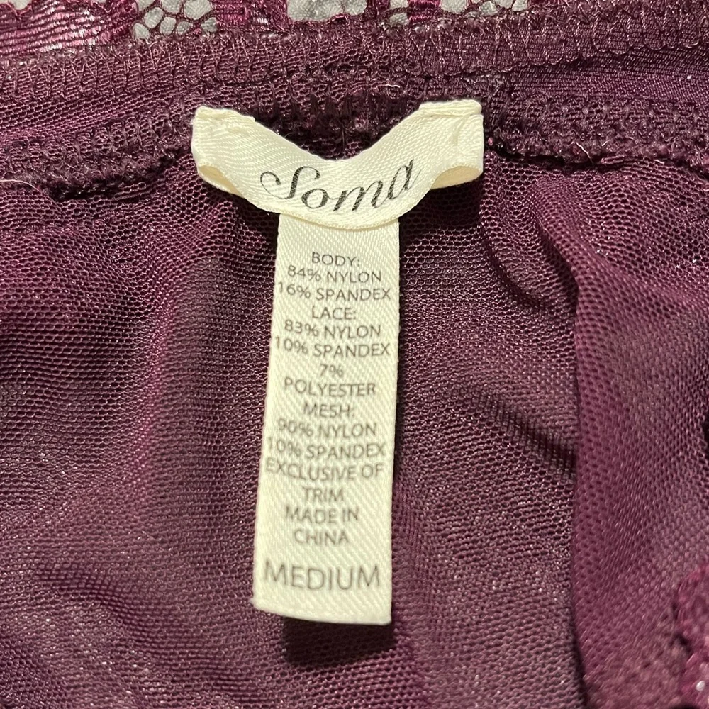 Soma Sensual Satiny Lace Cami - Picture 8 of 8